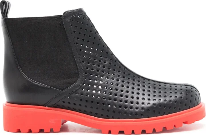 Louis leather ankle boots