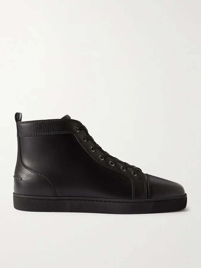 Louis Leather High-Top Sneakers