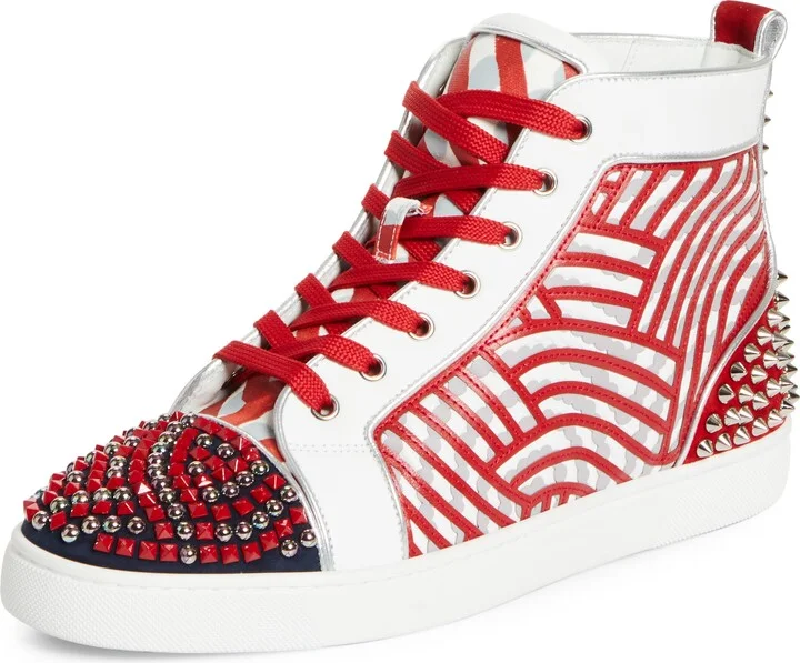 Louis No Limit Embellished High Top Sneaker