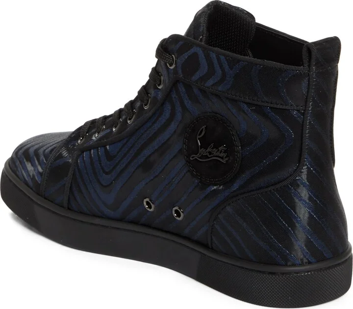 Louis Orlato Flat Stripe Jacquard High Top Sneaker - Image 2
