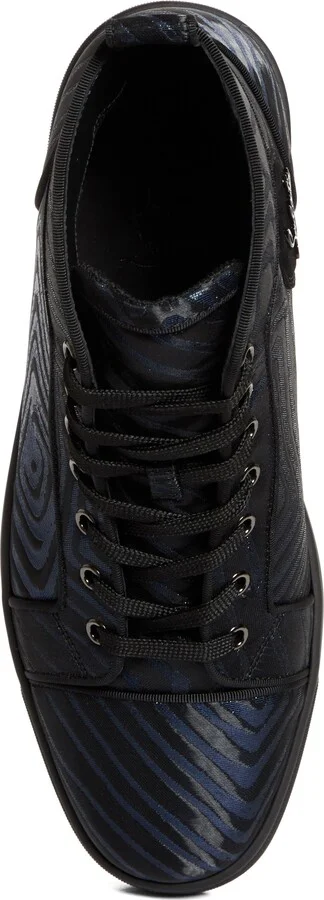 Louis Orlato Flat Stripe Jacquard High Top Sneaker - Image 5