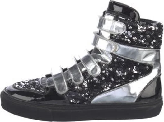 Black, Metallic, Silver