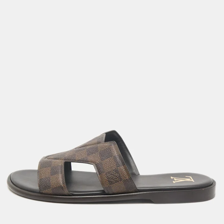Louis Vuitton Damier Ebene Canvas LV Oasis Mules Size 43