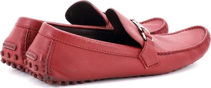 Louis Vuitton Men's Hockenheim Moccasin Loafers Leather - Image 3