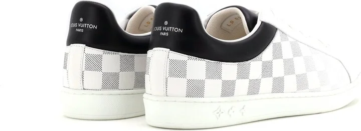 Louis Vuitton Men's Luxembourg Sneakers Gradient Damier Leather - Image 3