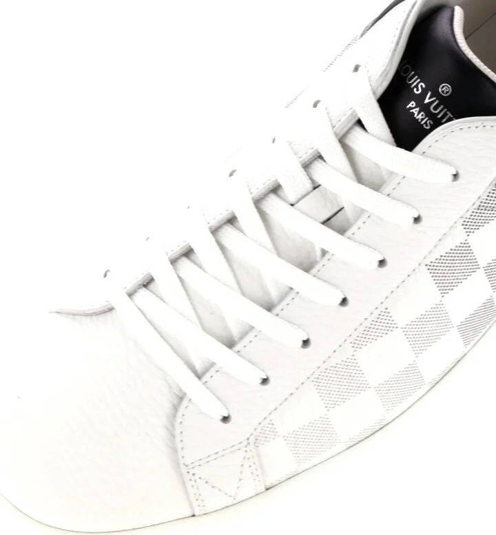 Louis Vuitton Men's Luxembourg Sneakers Gradient Damier Leather - Image 5