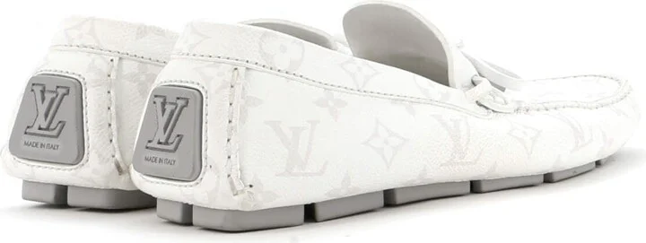 Louis Vuitton Men's LV Driver Moccasin Loafers Monogram Leather - Image 3