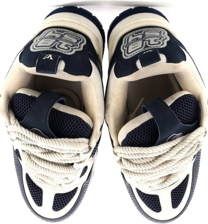 Louis Vuitton Men's LV Skate Sneakers Technical Mesh with Leather and Suede - Image 2