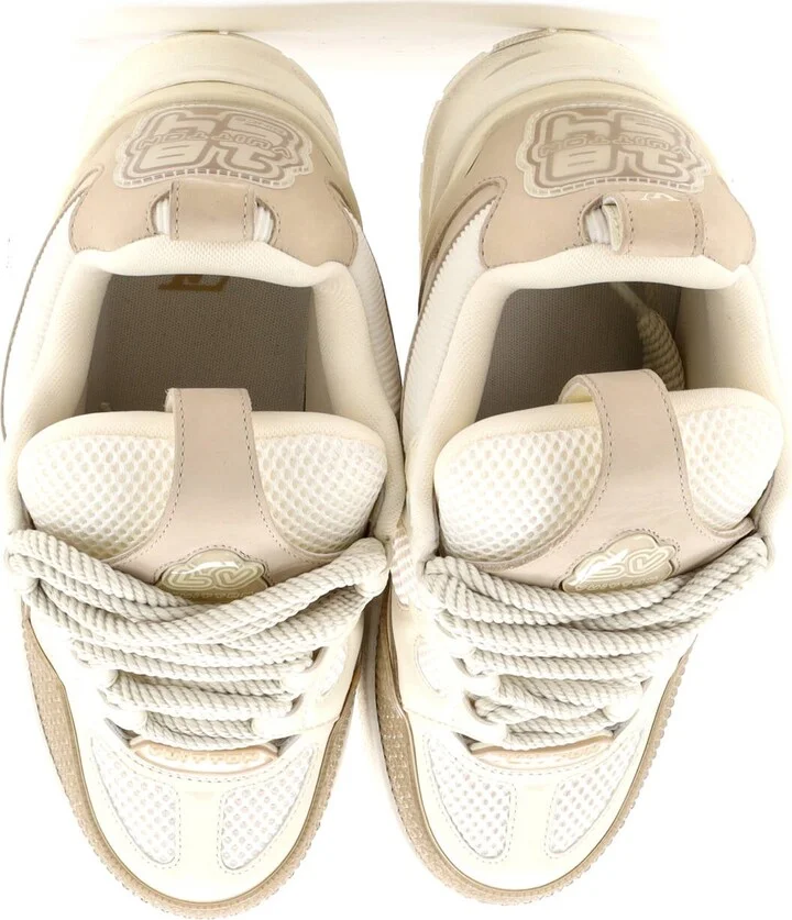 Louis Vuitton Men's LV Skate Sneakers Technical Mesh with Leather and Suede - Image 2