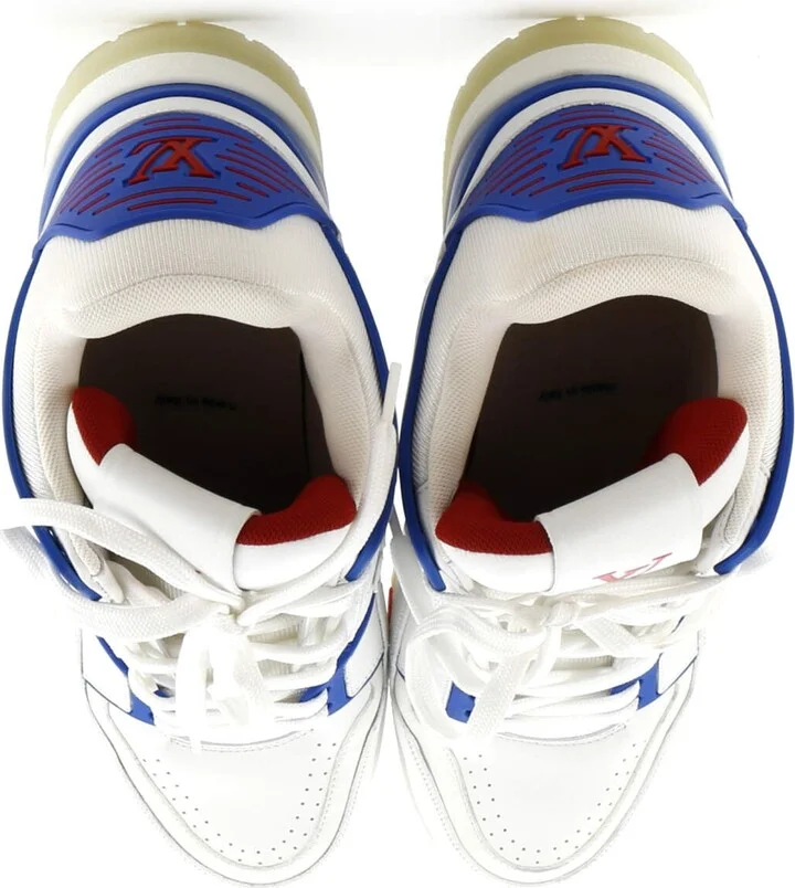 Louis Vuitton Men's LV Trainer Line Sneakers Leather - Image 4