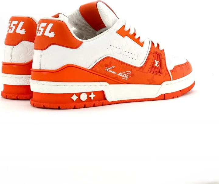 Louis Vuitton Men's LV Trainer Sneakers Monogram Taigarama and Leather - Image 3