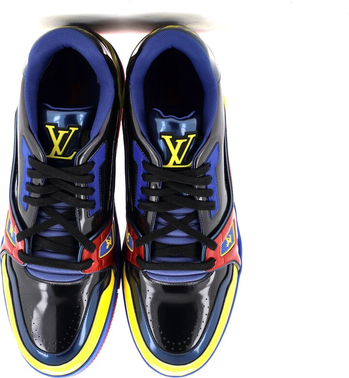 Louis Vuitton Men's LV Trainer Sneakers Patent - Image 2