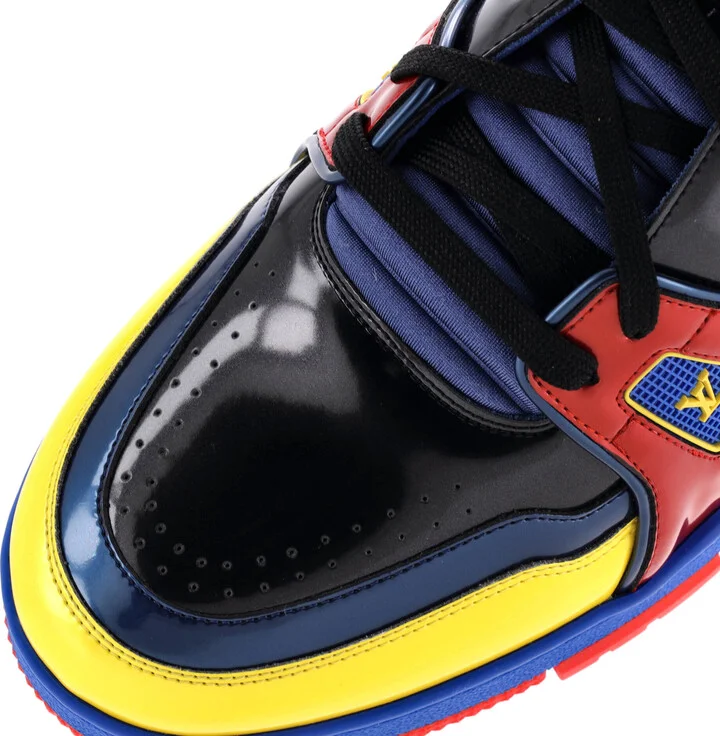 Louis Vuitton Men's LV Trainer Sneakers Patent - Image 5