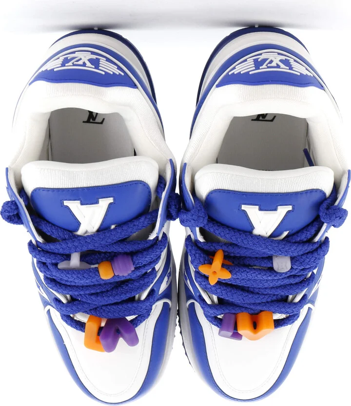 Louis Vuitton Men's Maxi Trainer Sneakers Leather and Fabric - Image 2