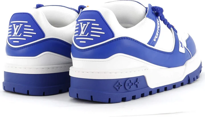 Louis Vuitton Men's Maxi Trainer Sneakers Leather and Fabric - Image 3