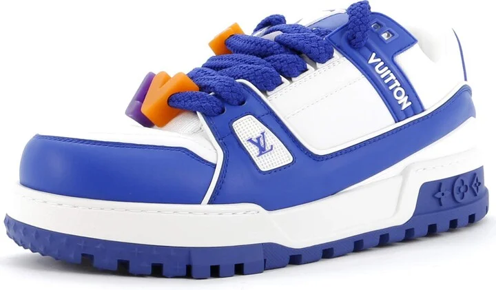 Louis Vuitton Men's Maxi Trainer Sneakers Leather and Fabric