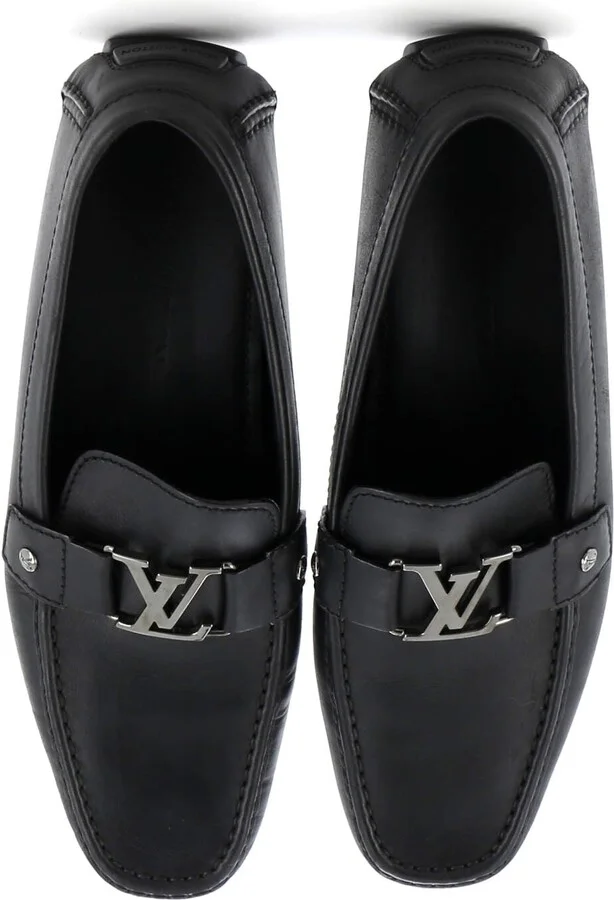Louis Vuitton Men's Monte Carlo Moccasin Loafers Leather - Image 2