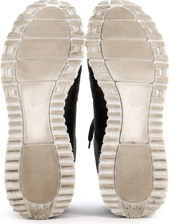Louis Vuitton Men's Run Away Sneakers Monogram Canvas - Image 4