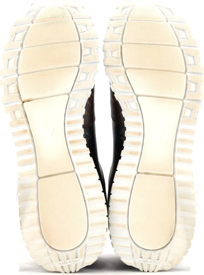 Louis Vuitton Men's Run Away Sneakers Monogram Canvas - Image 4