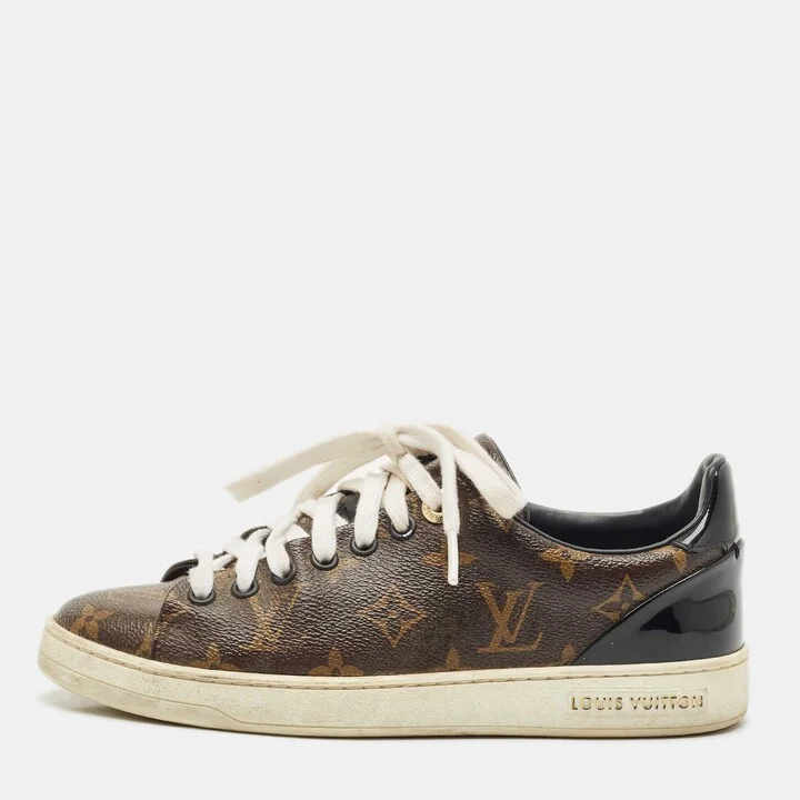 Louis Vuitton Monogram Canvas Frontrow Sneakers Size 36