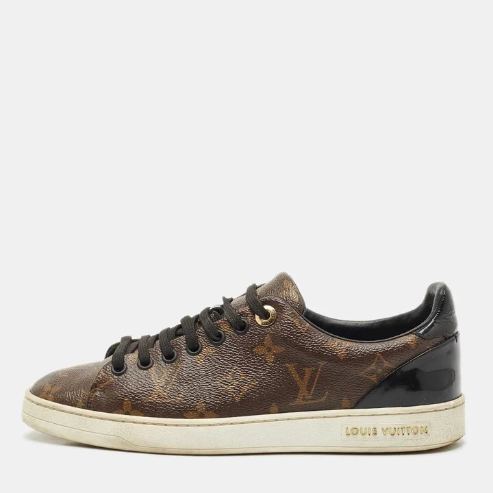Louis Vuitton Monogram Canvas Frontrow Sneakers Size 37.5