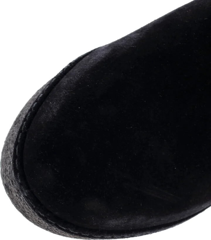 Louis Vuitton Women's Ankle Wedge Platform Boots Monogram Embossed Suede - Image 5