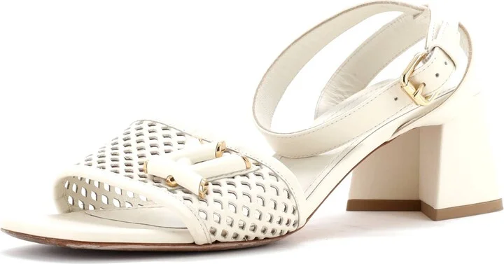 Louis Vuitton Women's Block Heel Shake Sandals Leather