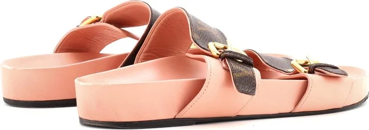 Louis Vuitton Women's Bom Dia Flat Mules Monogram Canvas - Image 3