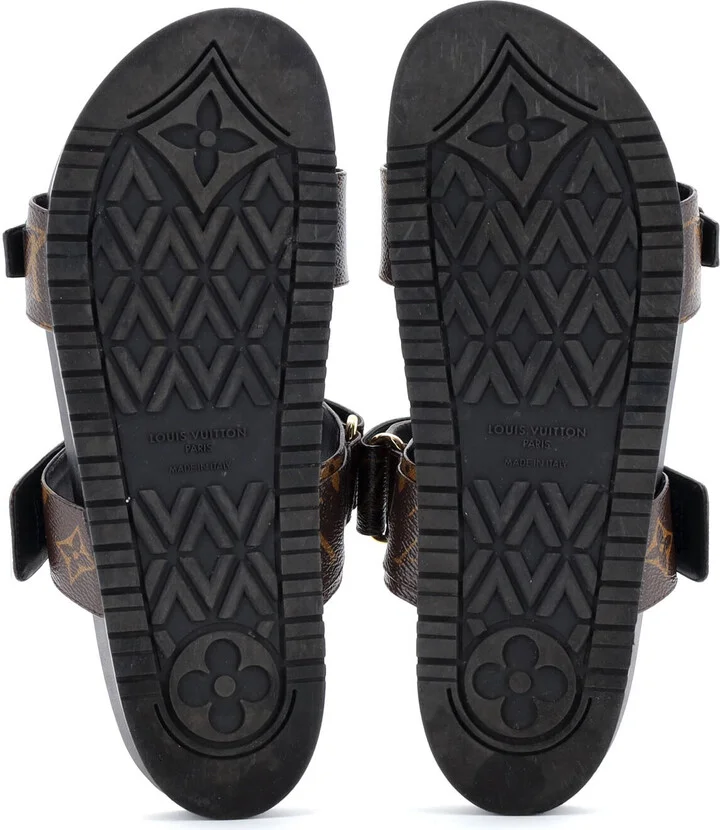 Louis Vuitton Women's Bom Dia Flat Mules Monogram Canvas - Image 4