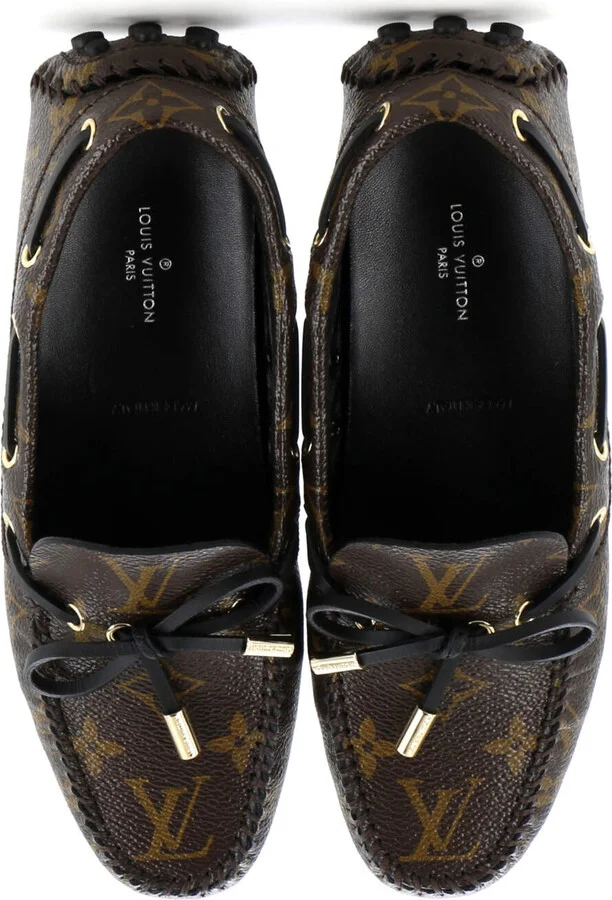 Louis Vuitton Women's Gloria Flat Loafers Monogram Canvas - Image 2