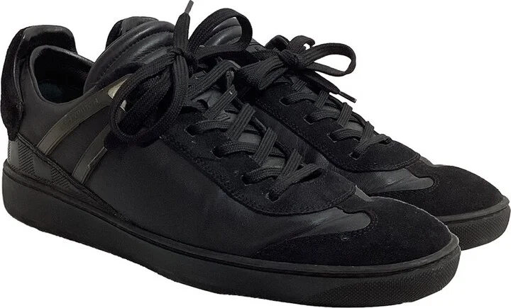 Louis Vuitton Women's Leather Logo Low-Top Sneaker (Authentic Pre-Loved)