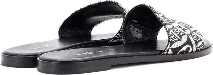 Louis Vuitton Women's Lock It Flat Mule Sandals Limited Edition Colored Monogram Giant - Image 3