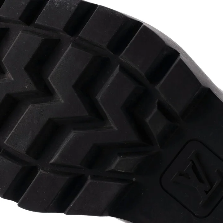 Louis Vuitton Women's Logo Territory Flat Ranger Boots Leather - Image 6
