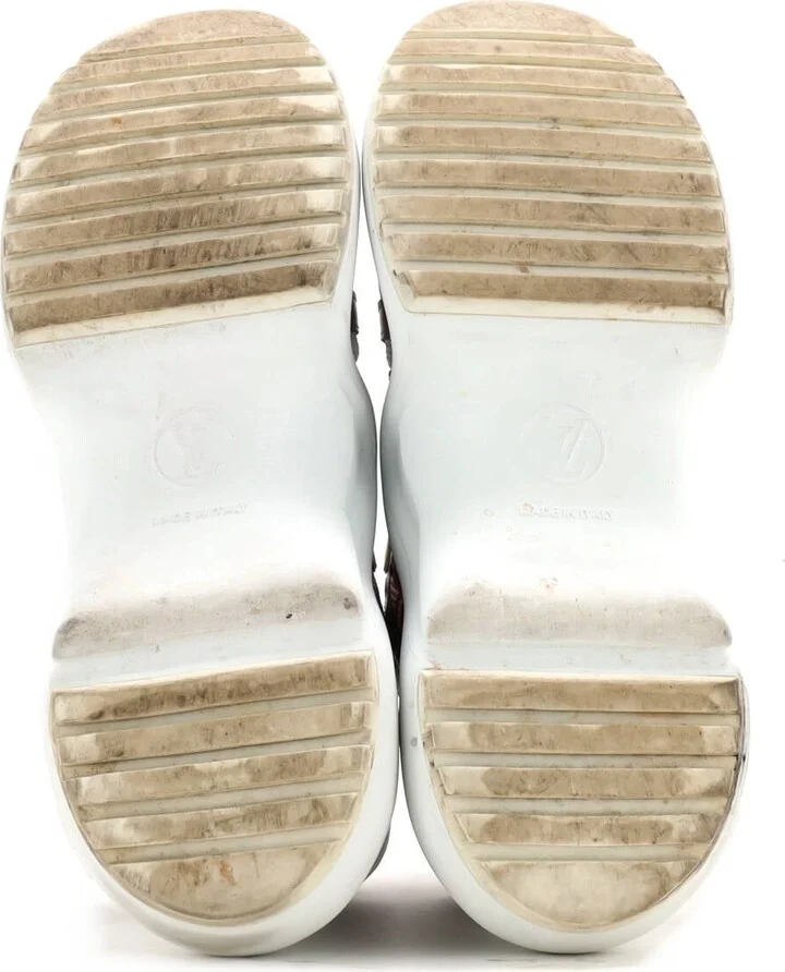 Louis Vuitton Women's LV Archlight Sneakers Fabric and Leather - Image 4