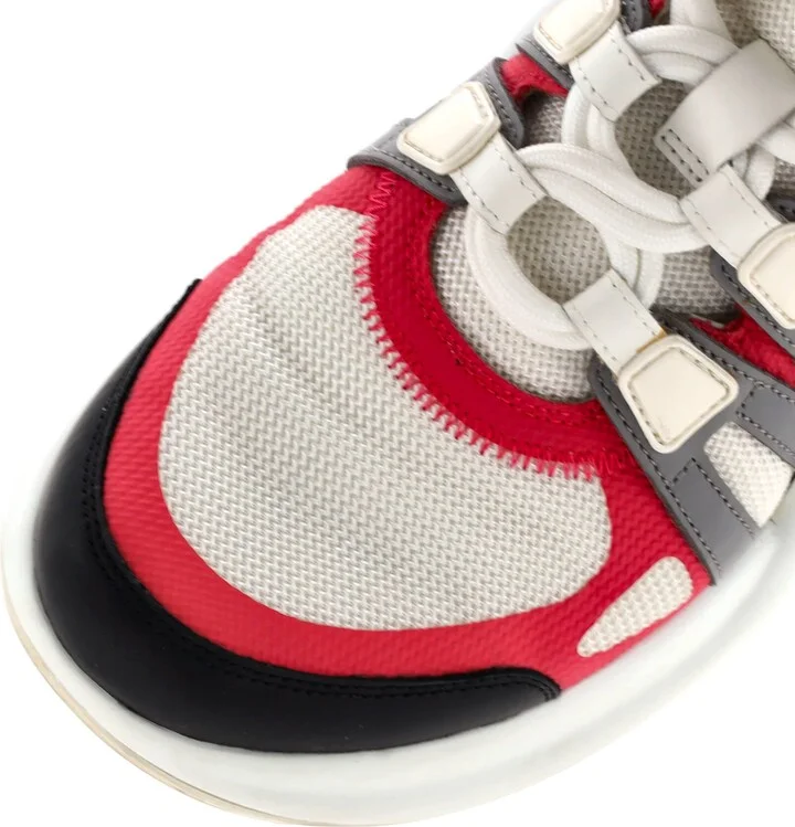 Louis Vuitton Women's LV Archlight Sneakers Fabric and Leather - Image 5