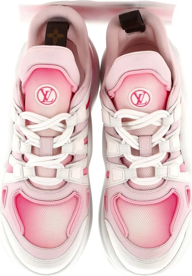 Louis Vuitton Women's LV Archlight Sneakers Fabric and Leather - Image 2