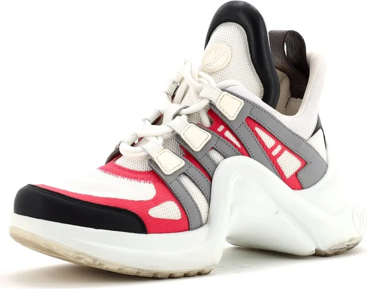 Louis Vuitton Women's LV Archlight Sneakers Fabric and Leather