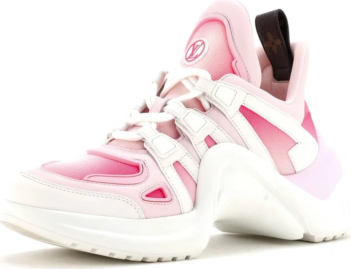 Louis Vuitton Women's LV Archlight Sneakers Fabric and Leather