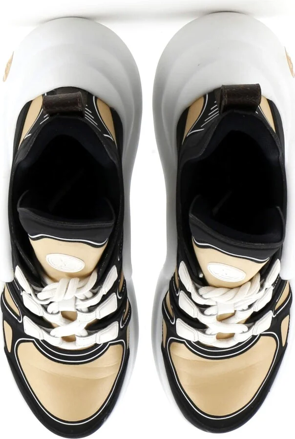 Louis Vuitton Women's LV Archlight Sneakers Monogram Technical Nylon with Leather - Image 2