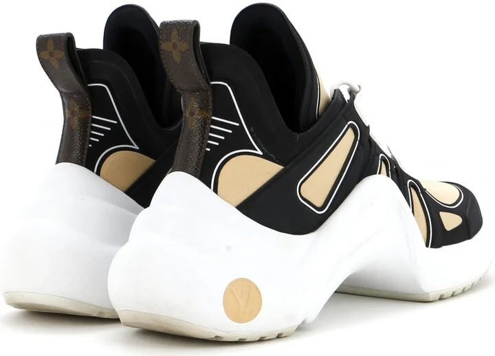 Louis Vuitton Women's LV Archlight Sneakers Monogram Technical Nylon with Leather - Image 3