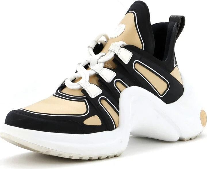 Louis Vuitton Women's LV Archlight Sneakers Monogram Technical Nylon with Leather