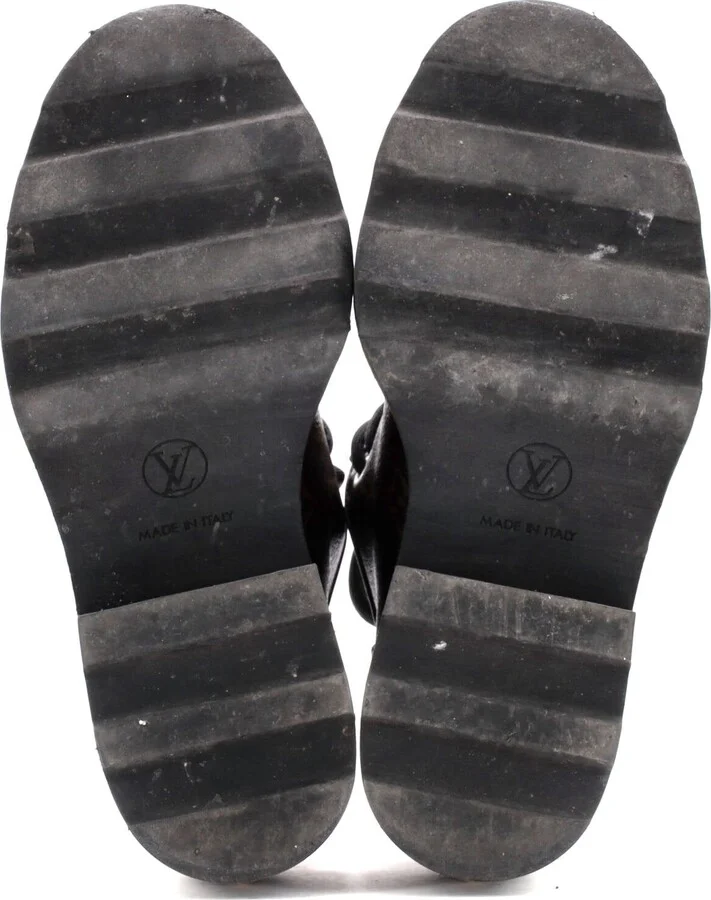 Louis Vuitton Women's LV Beaubourg Platform Derby Shoes Monogram Canvas - Image 4