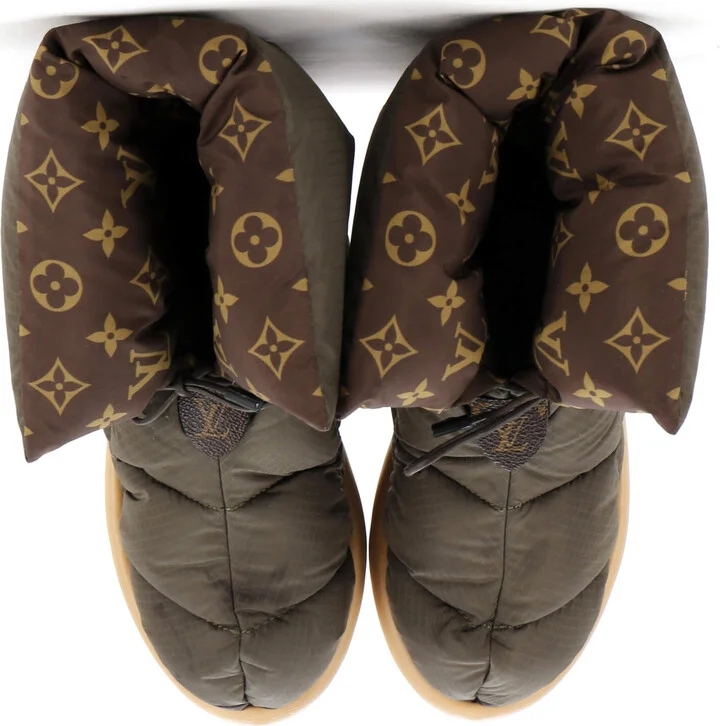Louis Vuitton Women's Pillow Comfort Ankle Boots Nylon - Image 2