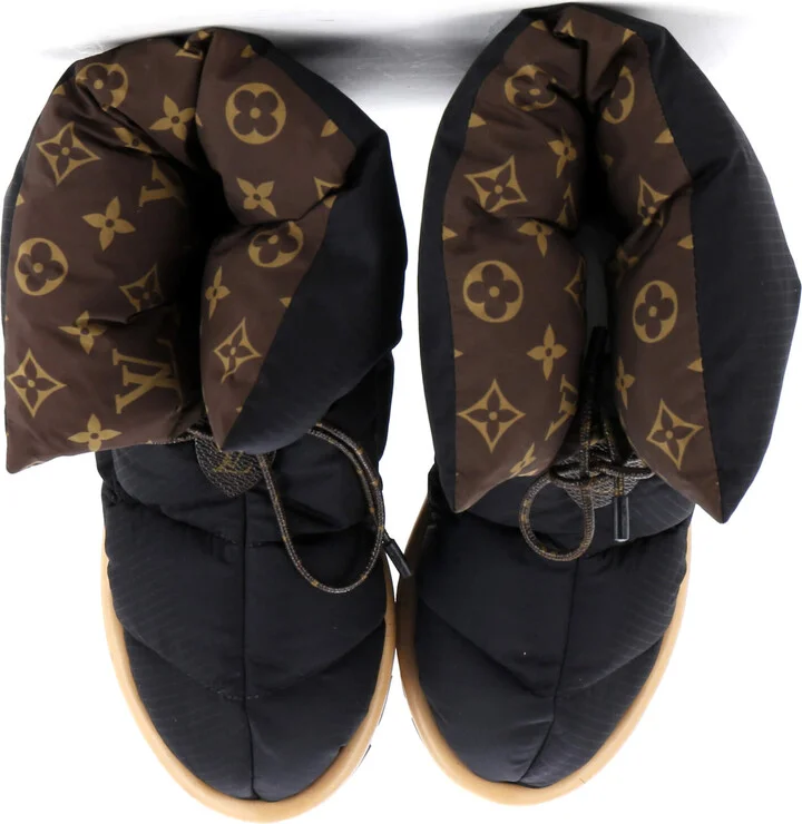Louis Vuitton Women's Pillow Comfort Ankle Boots Nylon - Image 2