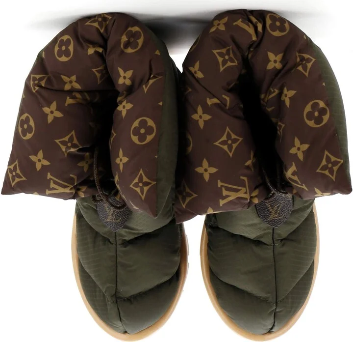 Louis Vuitton Women's Pillow Comfort Ankle Boots Nylon - Image 2
