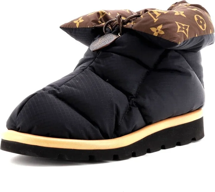 Louis Vuitton Women's Pillow Comfort Ankle Boots Nylon