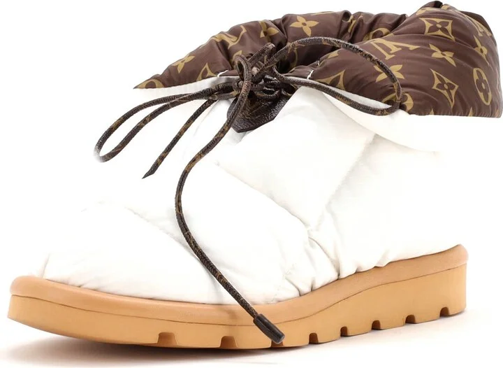 Louis Vuitton Women's Pillow Comfort Ankle Boots Nylon