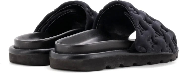Louis Vuitton Women's Pool Pillow Comfort Mule Sandals Monogram Puffer Fabric - Image 3