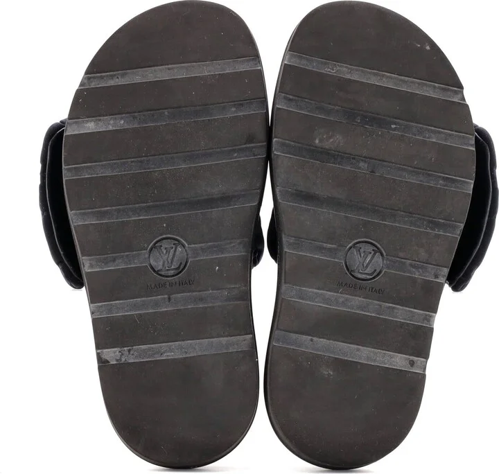 Louis Vuitton Women's Pool Pillow Comfort Mule Sandals Monogram Puffer Fabric - Image 4