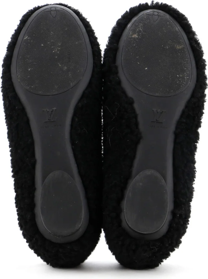 Louis Vuitton Women's Popi Ballerina Flats Shearling - Image 4